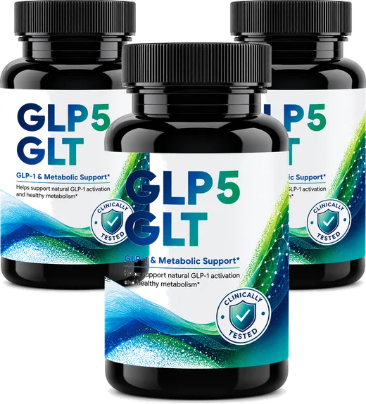 GLP5 GLT Capsules 90 päivän varasto, kolme pakkausta